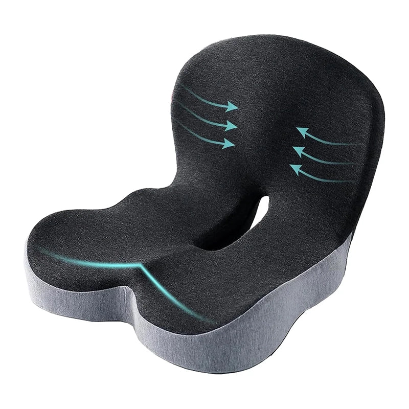 Coussin orthopédique lombaire siège ergonomique soulage douleurs