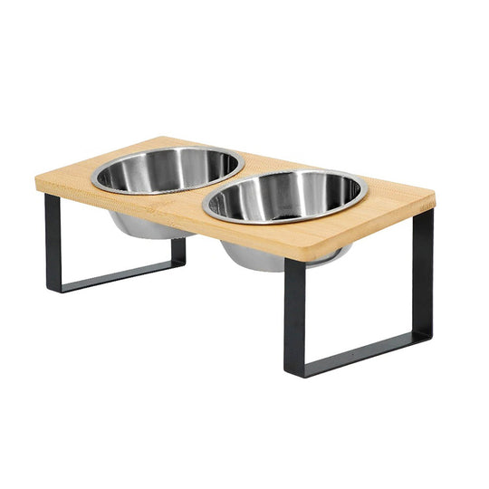 Gamelle orthopédique chat sur support incliné 15°