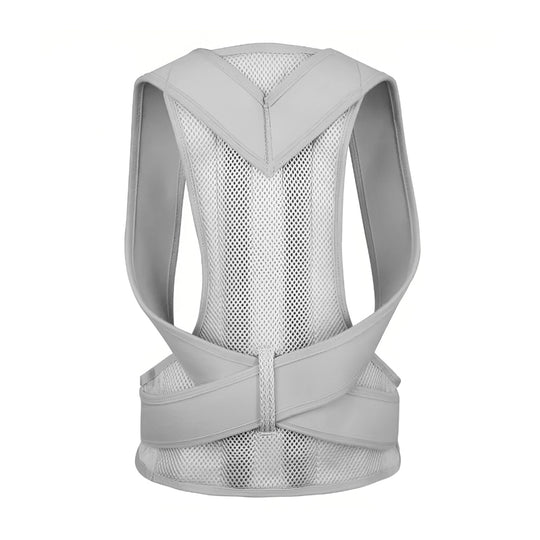 Gilet orthopédique maintien haut du dos gris