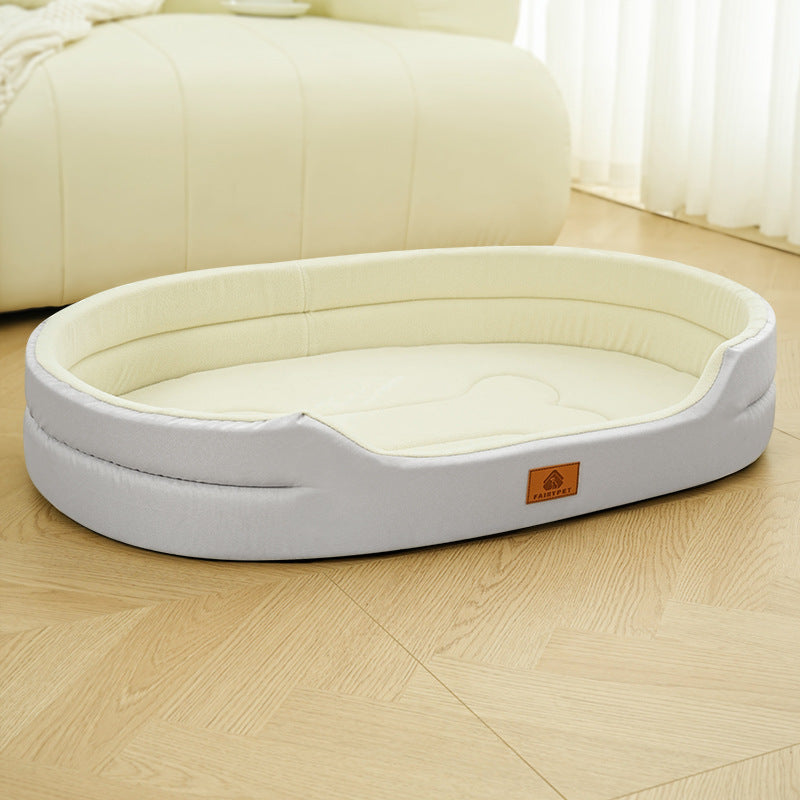 Panier orthopédique chien forme sofa avec coussin intégré b