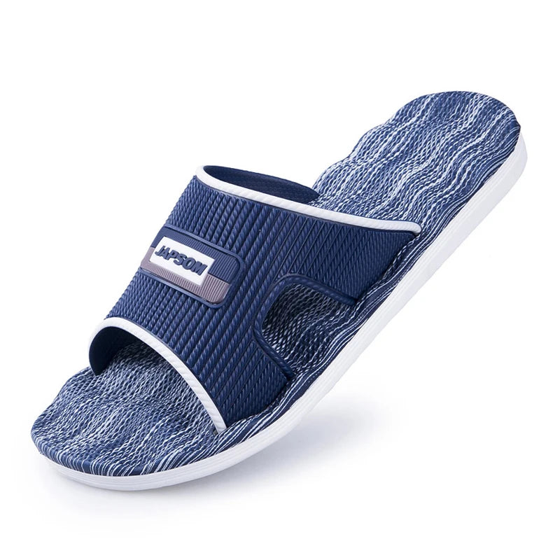 Claquette orthopédique homme semelle ondulée respirante