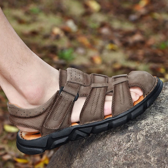 Sandale orthopédique homme fermée ergonomique