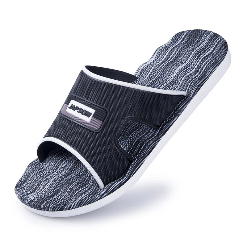 Claquette orthopédique homme semelle ondulée respirante