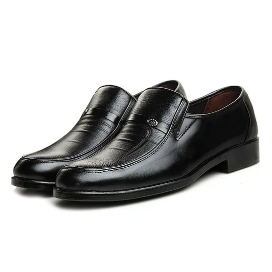 Mocassin orthopédique homme bout carré élégant