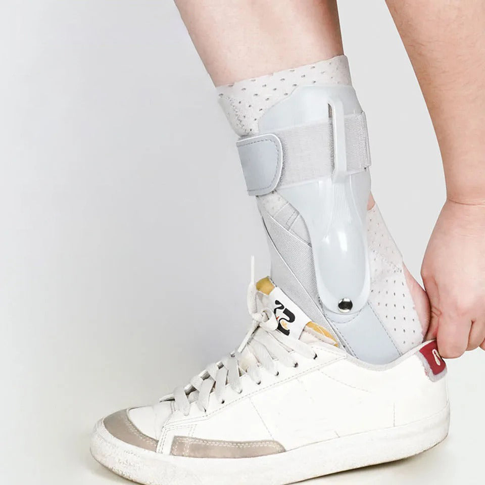 Prothèse orthopédique cheville maintien tendon et entorse