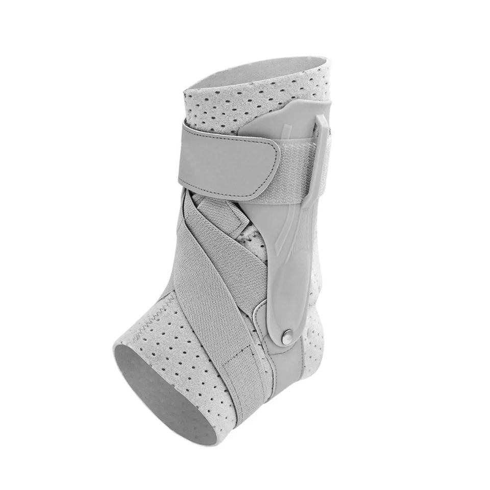 Prothèse orthopédique cheville maintien tendon et entorse gris