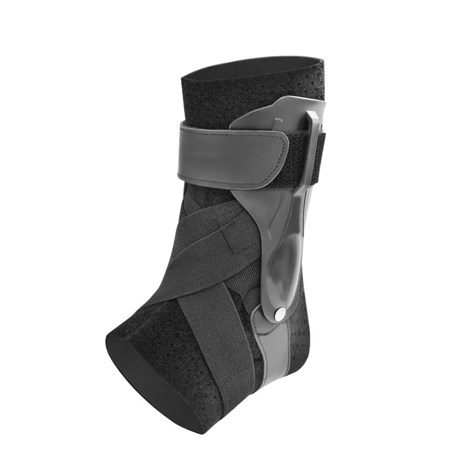 Prothèse orthopédique cheville maintien tendon et entorse noir
