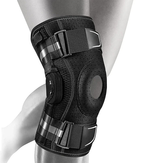 Prothèse orthopédique genou avec renfort articulé maintient