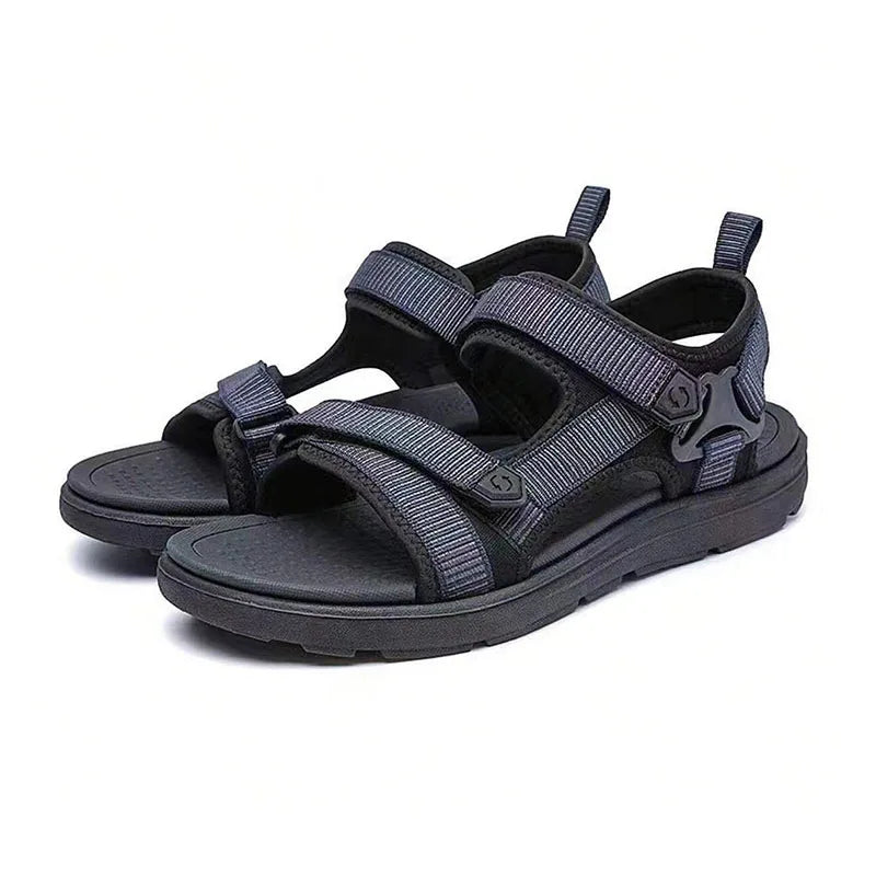 Sandale orthopédique homme à semelle renforcée