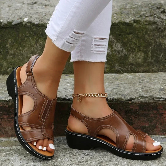 Sandale orthopédique femme urbaine confort