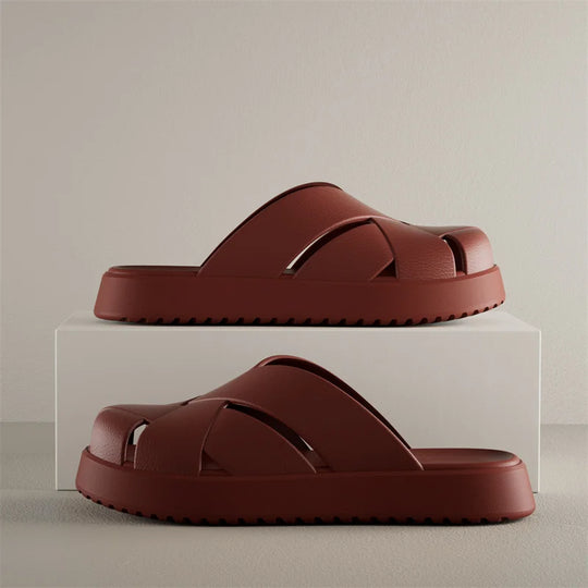 Chausson orthopédique femme antidérapant été