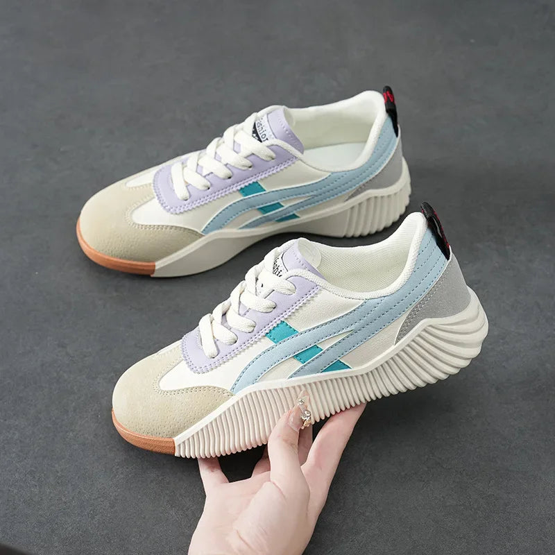 Basket orthopédique femme style sport chic