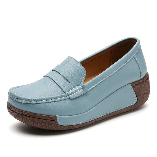 Mocassin orthopédique femme semelle amortissante