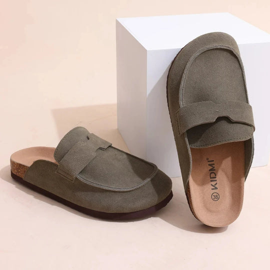 Sabot orthopédique femme style mocassin confortable