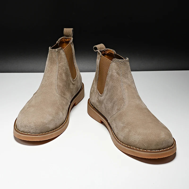 Botte orthopédique homme à enfiler élégante