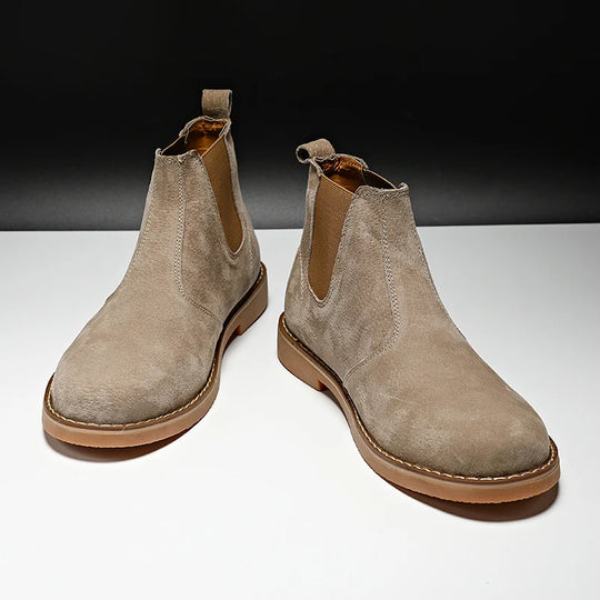 Botte orthopédique homme à enfiler élégante