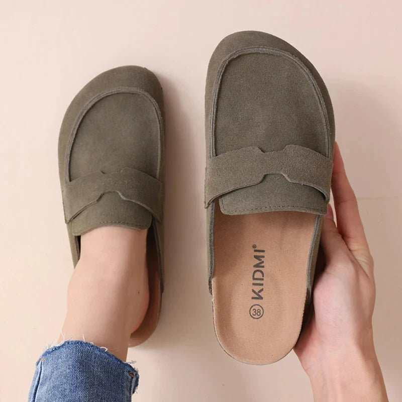 Sabot orthopédique femme style mocassin confortable