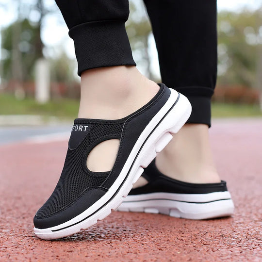 Sabot orthopédique femme en maille ultra légère