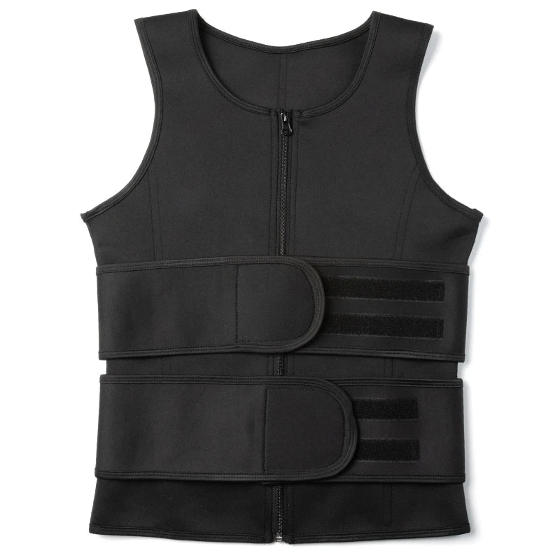 Gilet orthopédique correcteur et gainant zippé
