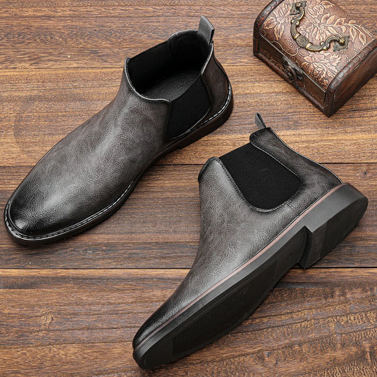 Botte orthopédique homme style vieilli moderne