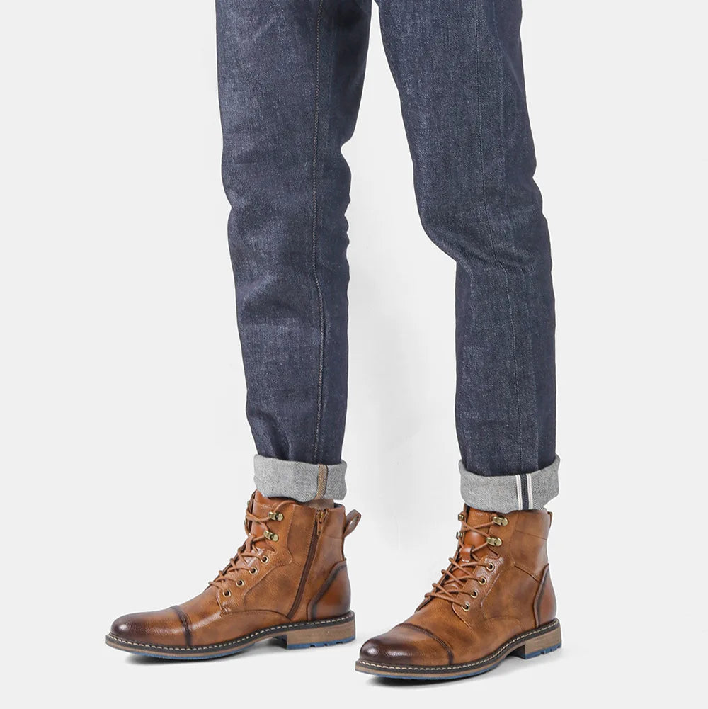 Botte orthopédique homme de marche urbaine