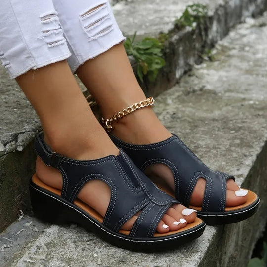 Sandale orthopédique femme urbaine confort