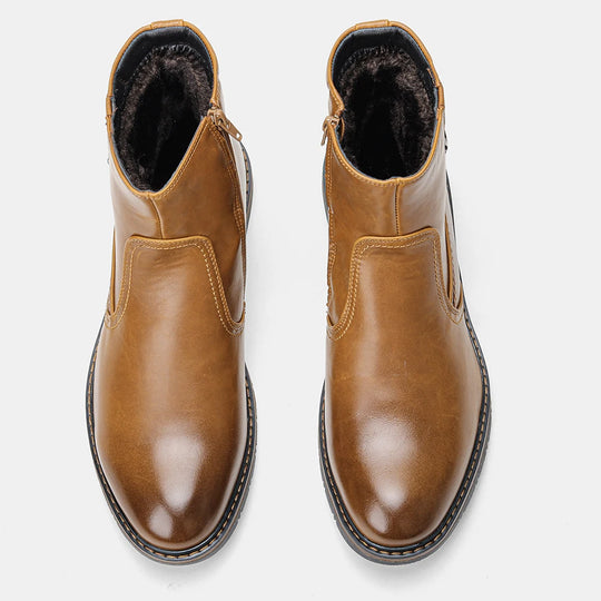 Botte orthopédique homme style vintage
