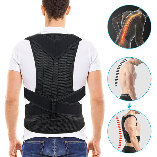 Gilet orthopédique maintien haut du dos
