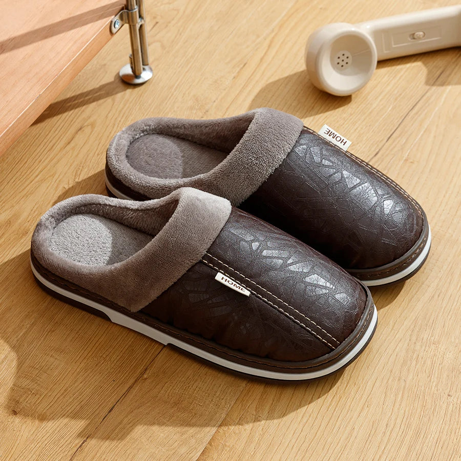 Chausson orthopédique homme semelle épaisse confort