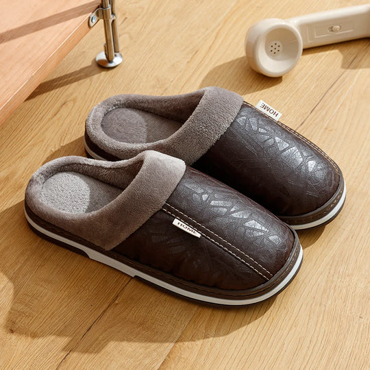 Chausson orthopédique homme semelle épaisse confort