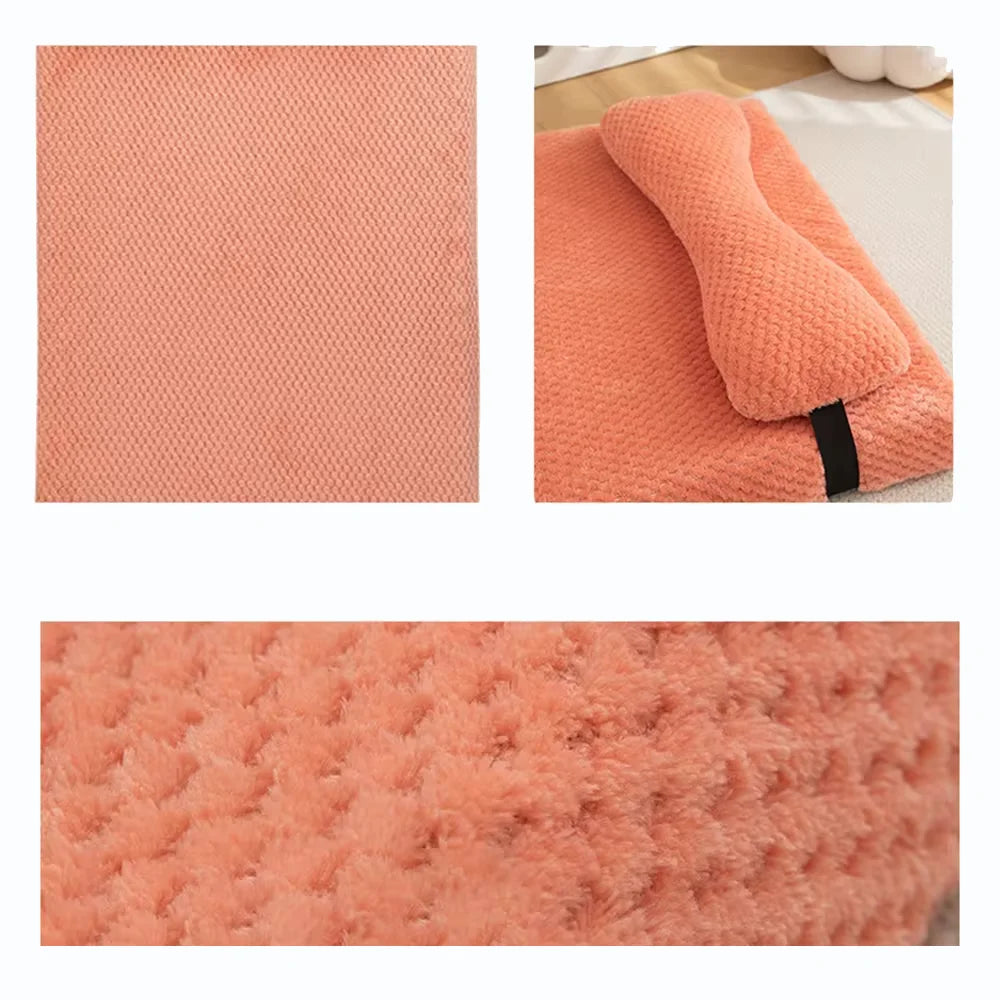 Tapis orthopédique chien apaisant avec coussin intégré