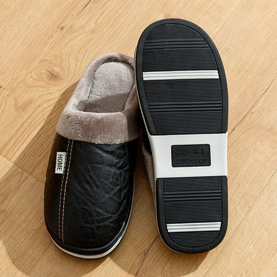 Chausson orthopédique homme semelle épaisse confort
