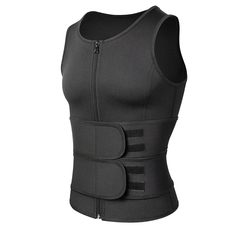 Gilet orthopédique correcteur et gainant zippé
