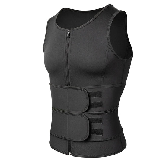 Gilet orthopédique correcteur et gainant zippé