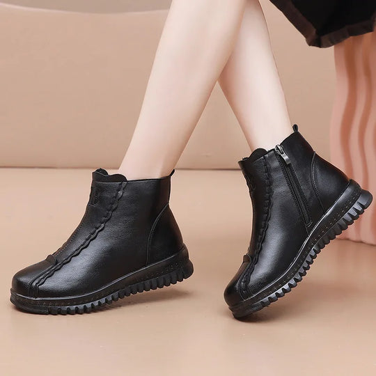 Botte orthopédique femme semelle amortissante