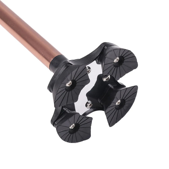 Canne orthopédique multifonction antidérapante avec base stable