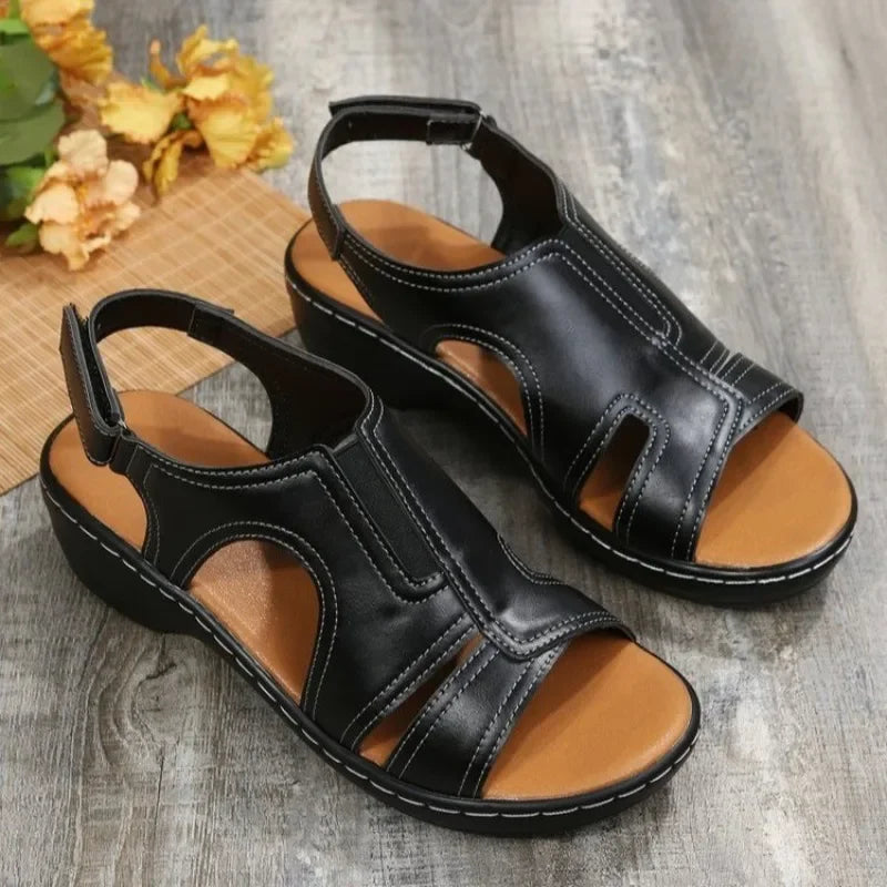 Sandale orthopédique femme urbaine confort