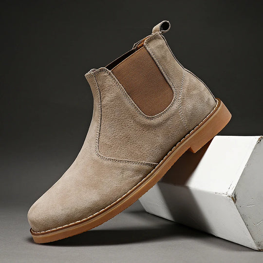 Botte orthopédique homme à enfiler élégante