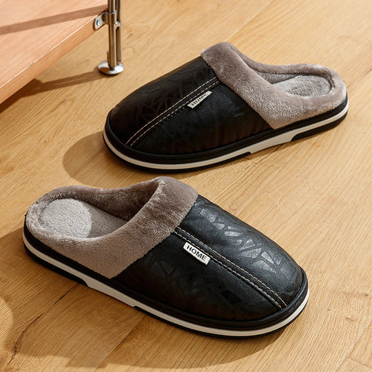 Chausson orthopédique homme semelle épaisse confort