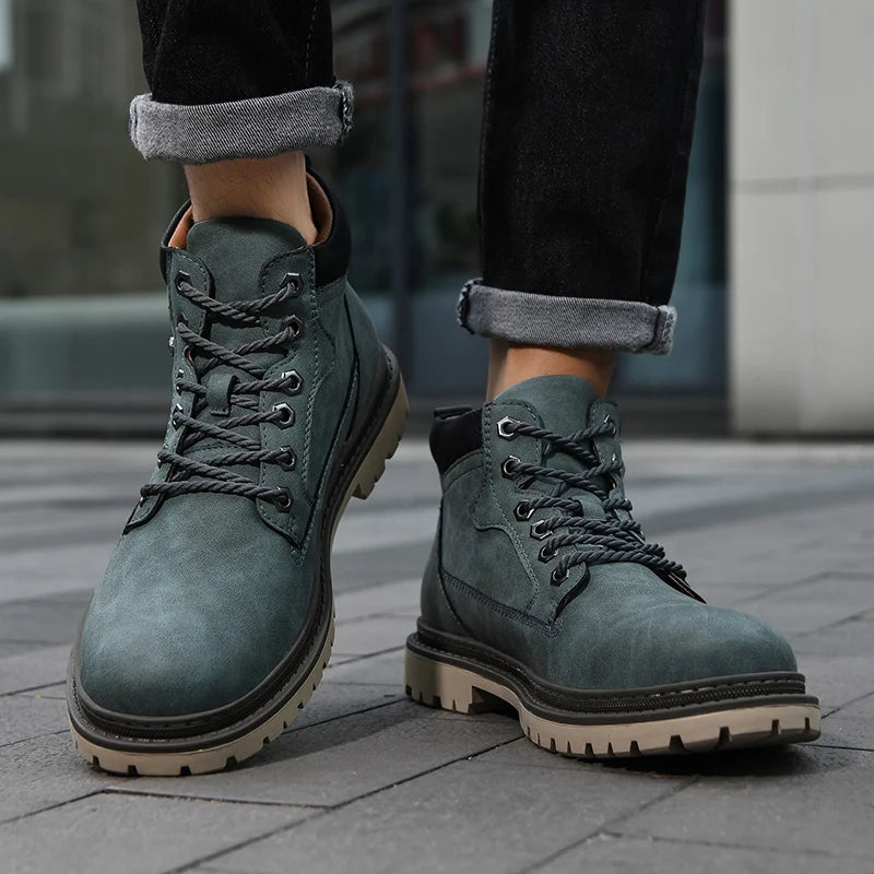 Botte orthopédique homme à semelle renforcée
