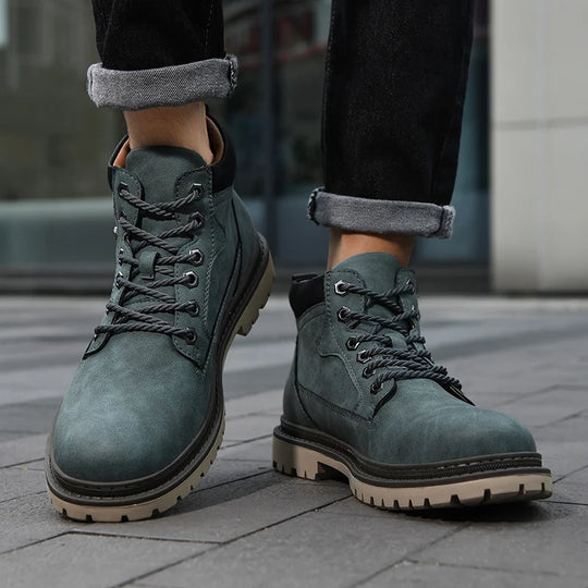 Botte orthopédique homme à semelle renforcée
