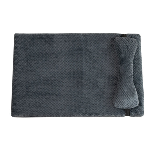 Tapis orthopédique chien apaisant avec coussin intégré