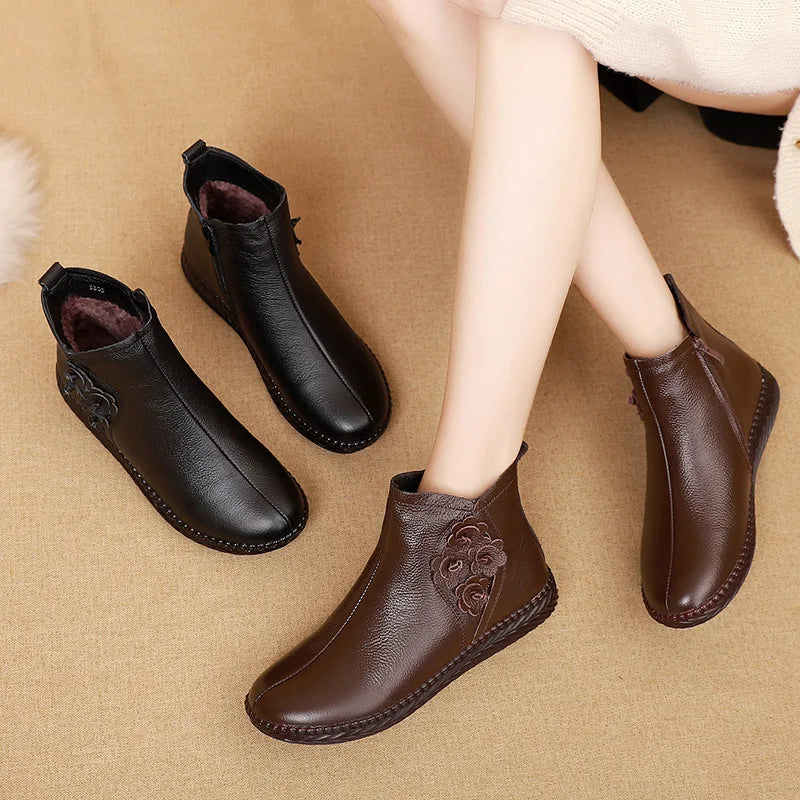 Botte orthopédique femme look urbain