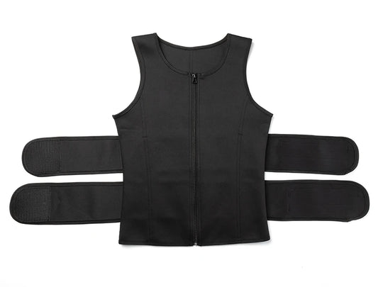 Gilet orthopédique correcteur et gainant zippé