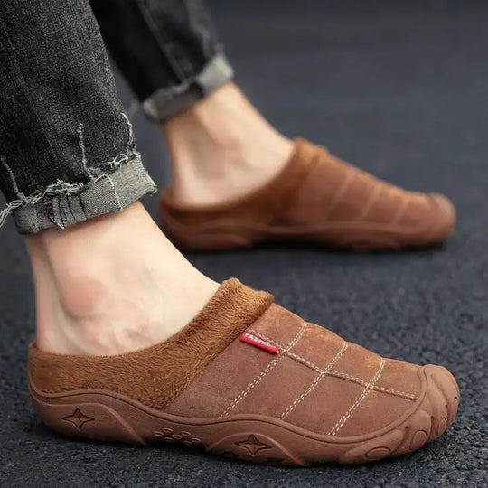 Chausson orthopédique homme semelle sport antiglisse