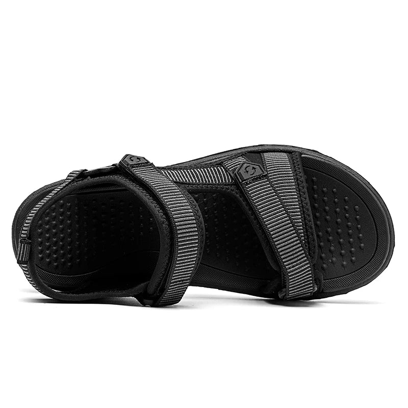 Sandale orthopédique homme à semelle renforcée