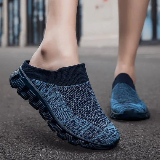 Sabot orthopédique homme en maille stretch
