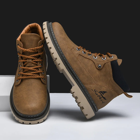 Botte orthopédique homme à semelle renforcée