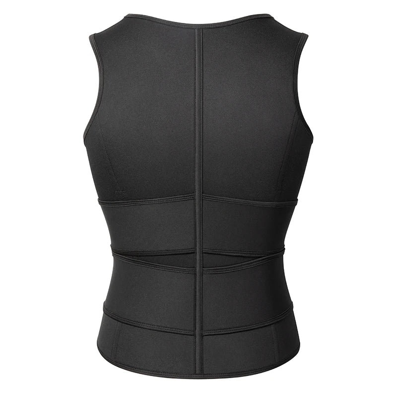 Gilet orthopédique correcteur et gainant zippé