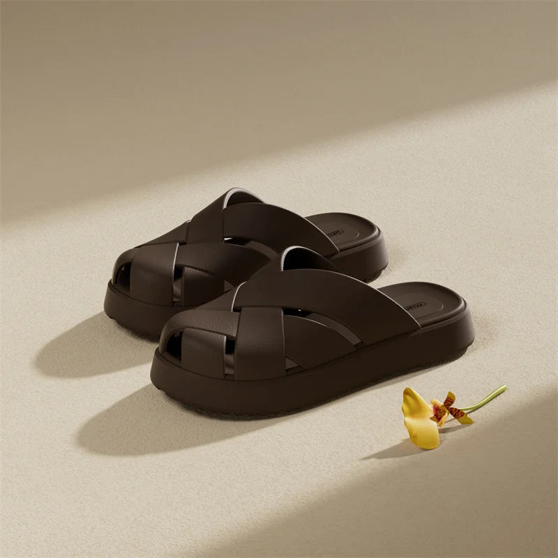 Chausson orthopédique femme antidérapant été